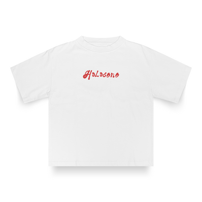 WHITE BATFACE T-SHIRT
