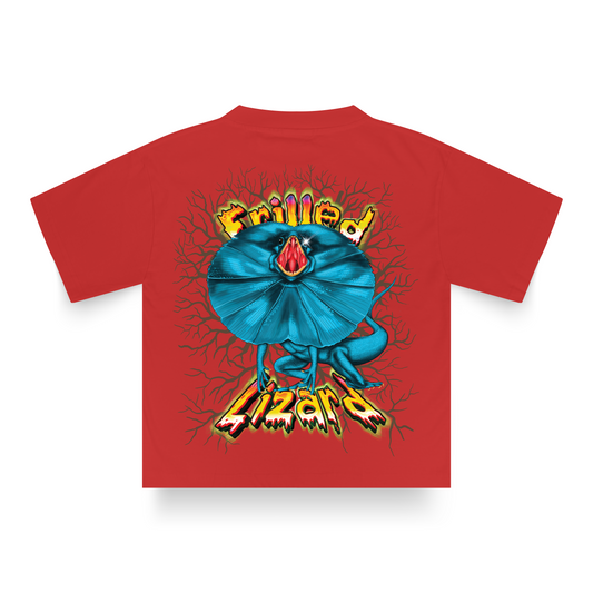 RED FRILLED LIZARD T-SHIRT