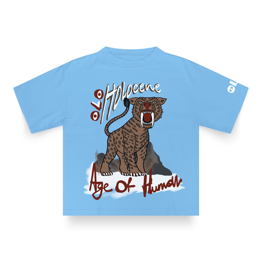 SKY BLUE SMILODON T-SHIRT