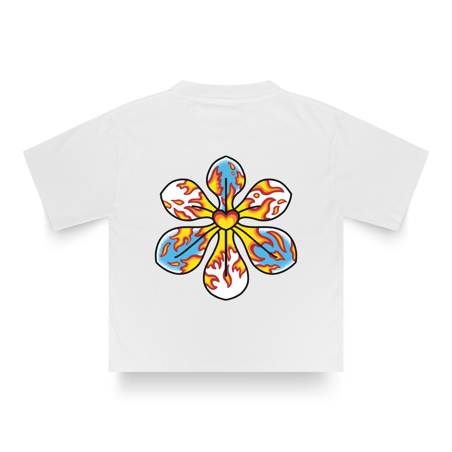 WHITE TOXIC LOVE CULT T-SHIRT