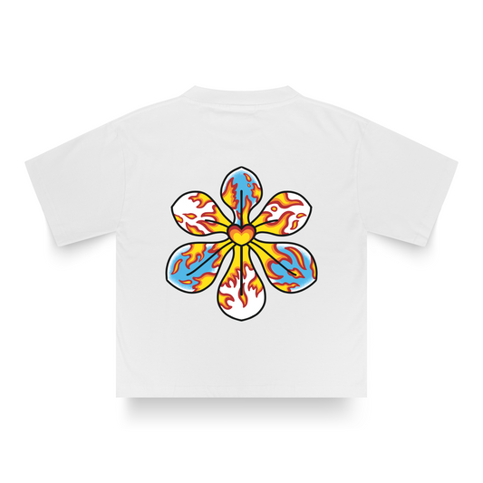 WHITE TOXIC LOVE CULT T-SHIRT