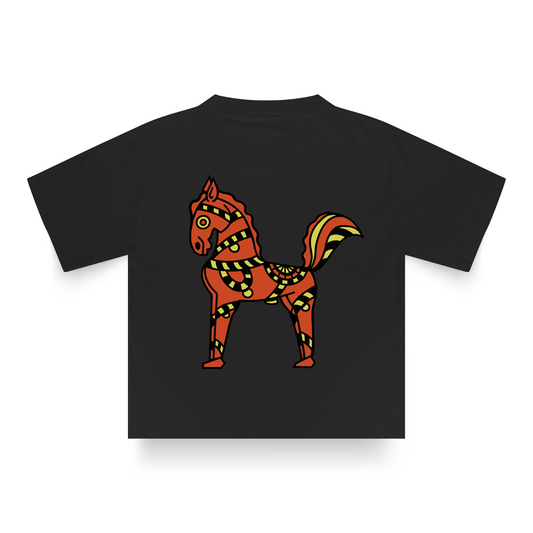 BLACK RAGE HORSE T-SHIRT