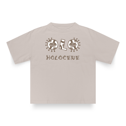 BEIGE LOPHIUS TRIBAL T-SHIRT